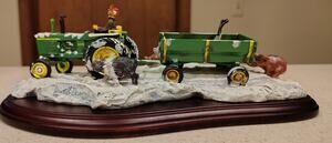 Vintage 1997 ERTL Lowell Davis America "Sooie!"Limited Edition Figurine 2521 NIB
